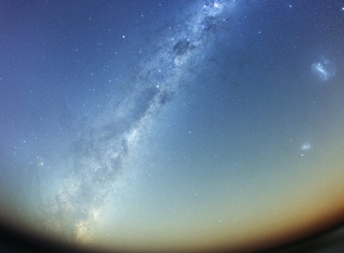 Wallpaper night sky, stars, night, Milky Way, mountains, land, Space 4132618911